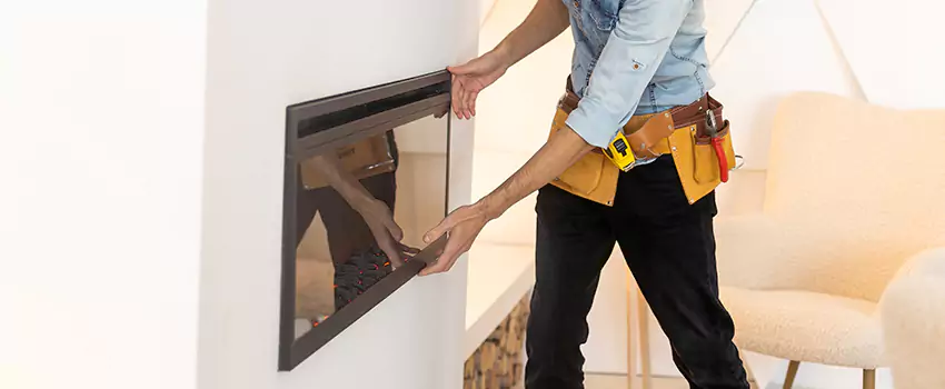 Metal Fireplace Installation in Coos Bay, Oregon
