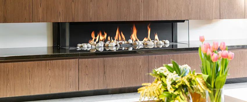 Double-height Fireplace Design Refurbishment in Coos Bay, Oregon